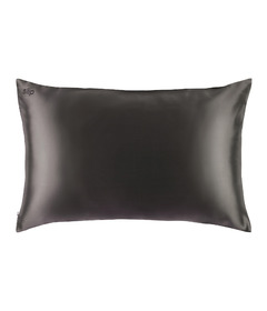 slip Pure Silk Queen Pillowcase Charcoal