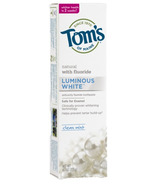 Tom's Of Maine Luminous White Toothpaste Clean Mint