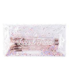 Great Pretenders Glam Girl Glitter Brush Set with Bag