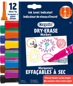 Crayola Broad Line Dry Erase Markers