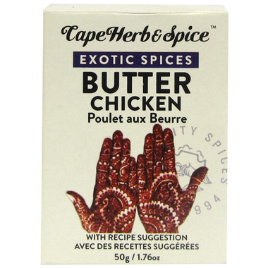 Buy Cape Herb Spice Exotic Spices Butter Chicken From Canada At Well Ca Free Shipping