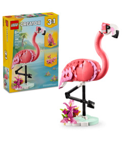 image of LEGO Creator 3 in 1 Wild Animals Pink Flamingo with sku:334117