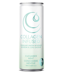Collagen Ltd Collagen Infused Sparkling Water Cucumber Mint