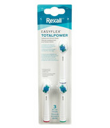 Rexall EasyFlex Total Power Toothbrush Replacement Heads