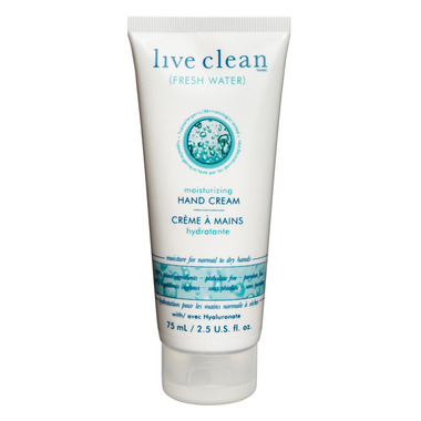 Live Clean Fresh Water Moisturizing Body Hand Cream Live Clean Fresh Water Moisturizing Body Hand Cream