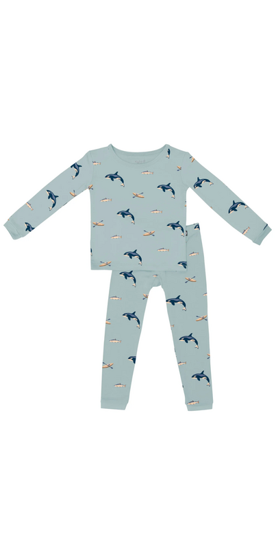 Kyte Baby Long Sleeve Pajama Set - Thyme Lily