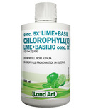 Land Art concentré 5x chaux et basilic chlorophylle liquide