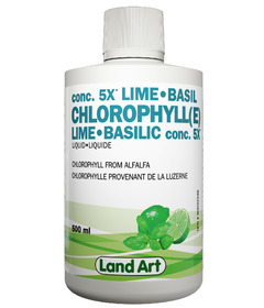 Land Art Concentrated 5x Lime & Basil Chlorophyll Liquid