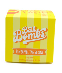 Happy Hippo Bath Co. Bath Bomb Cubes Pineapple Tangerine