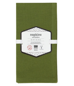 Now Designs By Danica Spectrum Napkins Fir Green Set