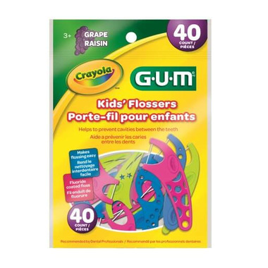 GUM Crayola Kids Flossers GUM Crayola Kids Flossers