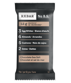 RXBAR Real Food Protein Bar Chocolate Sea Salt