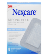 Nexcare Strong Hold Pain-Free Removal Adhesive Pads 