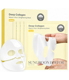 SUNGBOON EDITOR Deep Collagen Niacin Vita C Brightening Mask