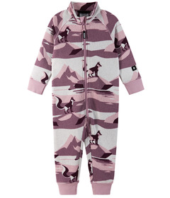 reima Myytti Fleece Onesie Deep Purple