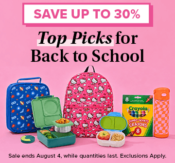 Save up to 30% on Top Picks for Back to School