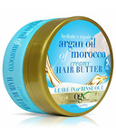 Beurre capillaire à l'huile d'argan du Maroc, soin hydratant et réparateur OGX