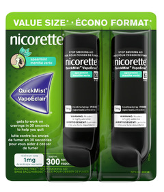 Nicorette QuickMist Mouth Spray Spearmint Duo Pack 1mg