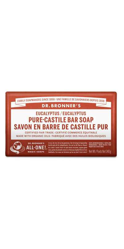 Buy Dr. Bronner's Pure Castile Bar Soap Eucalyptus at Well.ca | Free ...
