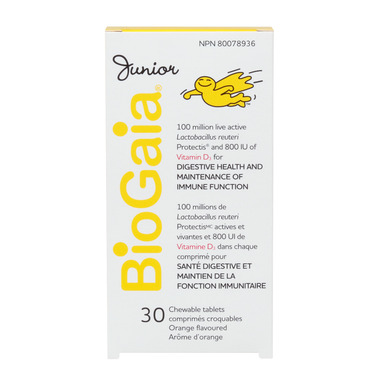 BioGaia Junior Probiotic Tablets with Vitamin D BioGaia Junior Probiotic Tablets with Vitamin D