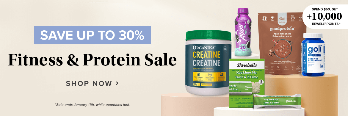 Save up to 25% on The Fitness & Protein Sale