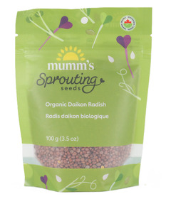 Mumm's Sprouting Seeds Organic Radish Daikon Mild