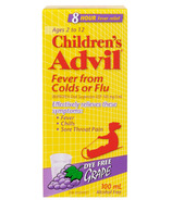 Advil Children's Suspension for Fever from Colds or Flu Dye Free Grape