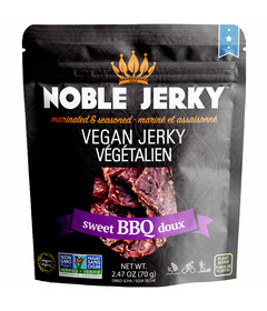 Noble Vegan Jerky Sweet BBQ