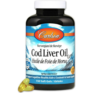 Carlson Cod Liver Oil with Low Vitamin A Lemon Flavour Carlson Cod Liver Oil with Low Vitamin A Lemon Flavour