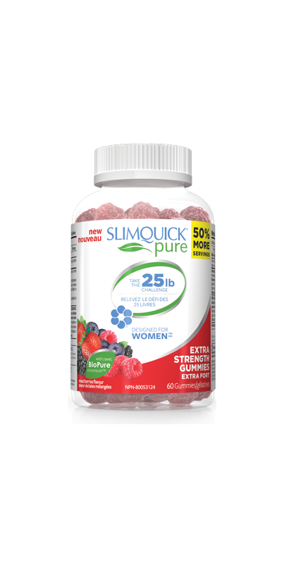 Buy SlimQuick Pure Extra Strength Gummies at
