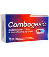 Combogesic Double Action Acetaminophen + Ibuprofen Tablets