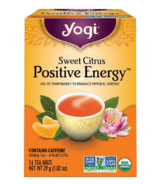 Yogi Organic Tea Agrumes doux Énergie positive