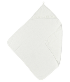 Meyco Baby Ruffle Terry Bathcape Off White