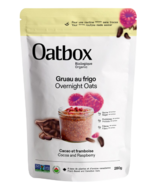 Oatbox avoine de nuit au cacao et framboise
