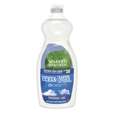Seventh Generation Dish Liquid Free & Clear Seventh Generation Dish Liquid Free & Clear