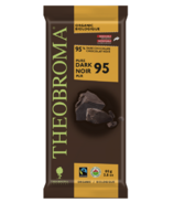 Theobroma Chocolat Organic 95% Cocoa Chocolate Bar