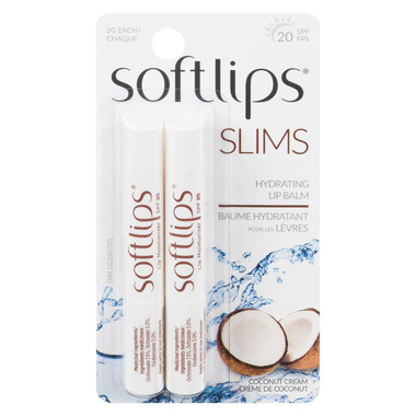 Softlips Lip Moisturizer Coconut Cream Softlips Lip Moisturizer Coconut Cream