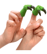 Marionnette à doigt en forme de petit T-Rex Schylling