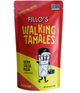 Fillo's Walking Tamales Corn Bar Bean Salsa Roja Medium