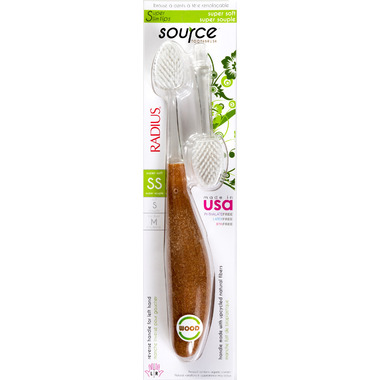 Radius Source Toothbrush with Super Soft Bristles Radius Source Toothbrush with Super Soft Bristles