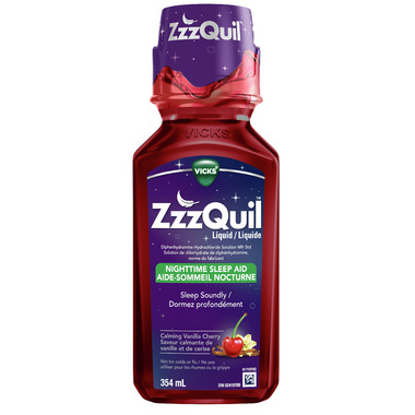 Buy Vicks ZzzQuil Nighttime Sleep Aid Vanilla Cherry at Well.ca | Free ...