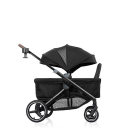 EvenfloTransformer Stroller Wagon Travel System Pitch Black
