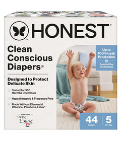 The Honest Company Club Box Diapers Big Trucks and All the Letters