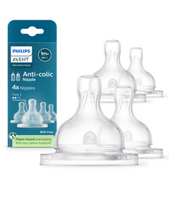 Philips Avent Anti-colic Baby Bottle Flow 2 Nipple