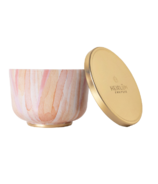Thymes Poured Candle Tin with Gold Lid Heirloom Pumpkin