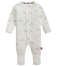 Magnetic Me Modal Convertible Coverall Serene Safari White