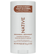 Native Coconut & Vanilla Whole Body Deodorant