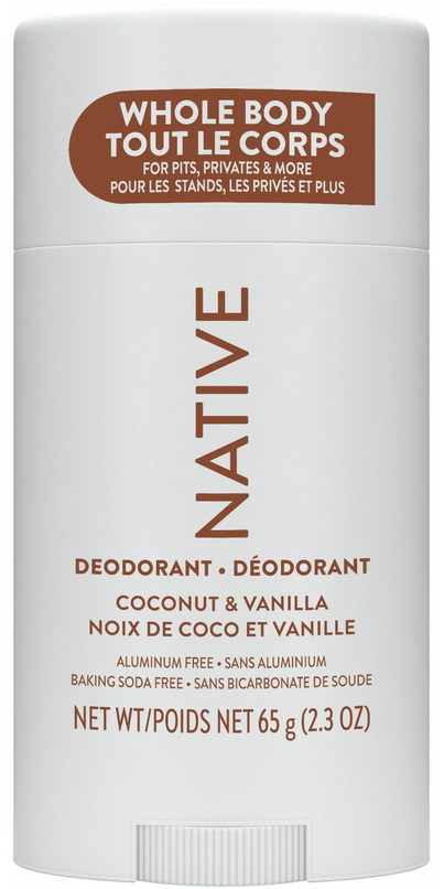 Achetez du déodorant native noix de coco et de vanille pour tout le ...