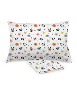 BreathableBaby Cotton Percale Pillowcase Dogs