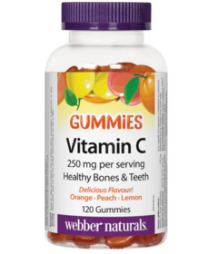 Webber Naturals Vitamin C 250mg Gummies